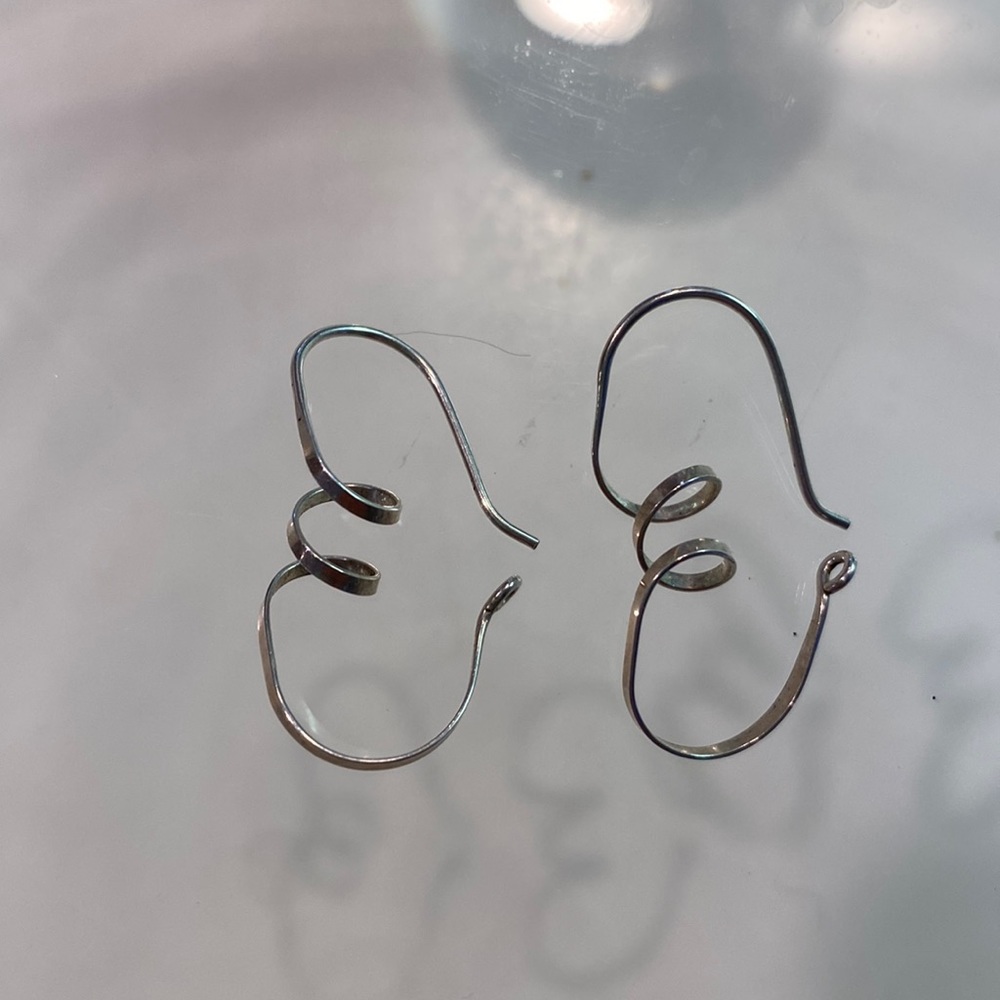Fun swirly earrings
